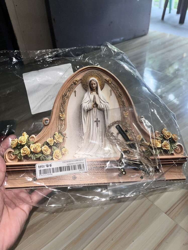 Virgin Mary Key Rack