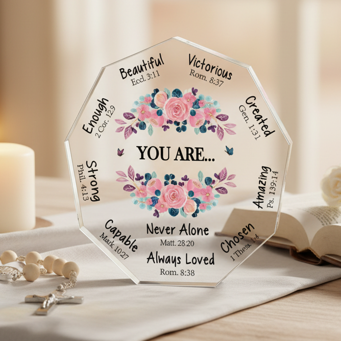 Inspirational Bible Quotes Acrylic Gift