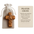 Comfort Pocket Cross with Prayer Card & Keepsake Bag