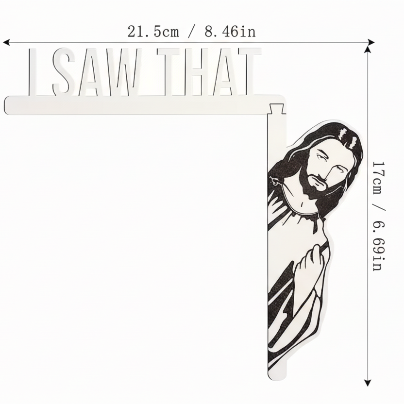 Jesus Door Frame Sign