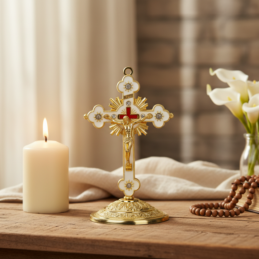 Jesus Cross Ornament