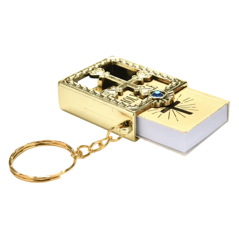 Holy Bible Keychain