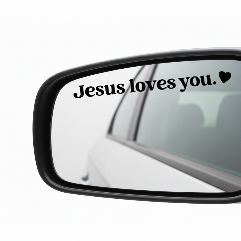 Jesus Loves You Decal