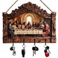 2D Printed Last Supper Scene Key Rack