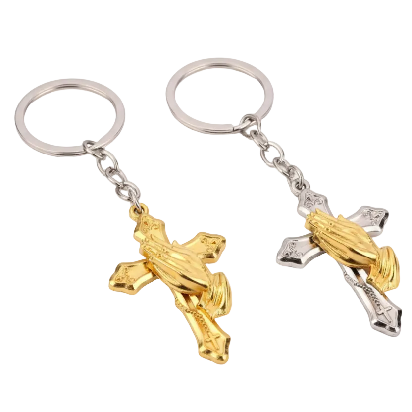 Prayer Hand Keychain
