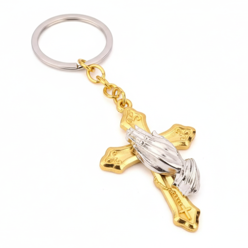 Prayer Hand Keychain