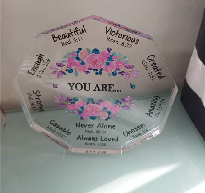 Inspirational Bible Quotes Acrylic Gift