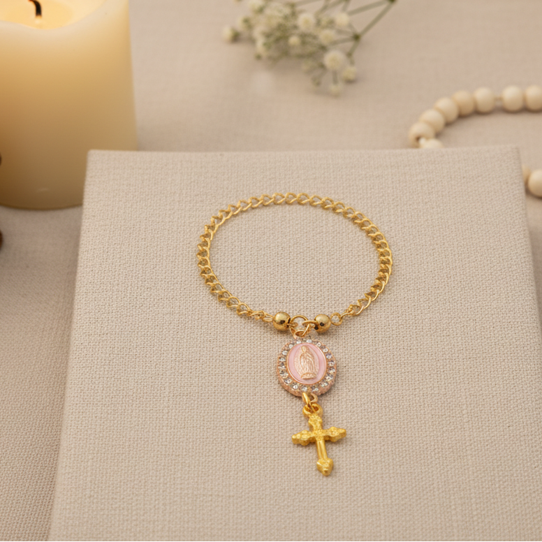 Steering Wheel Roasary Pendant